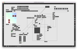 Patch Max/MSP utilisé pour dada.life